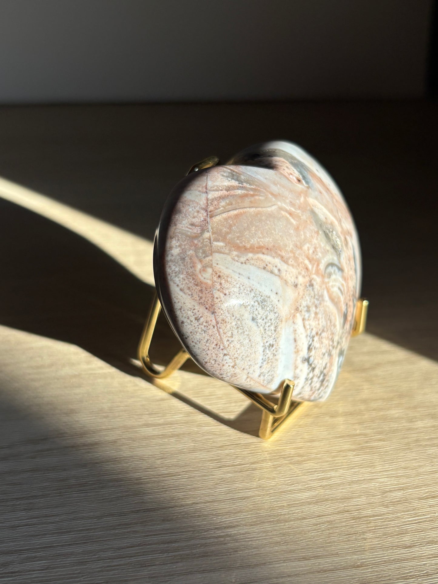 Ocean Jasper Heart