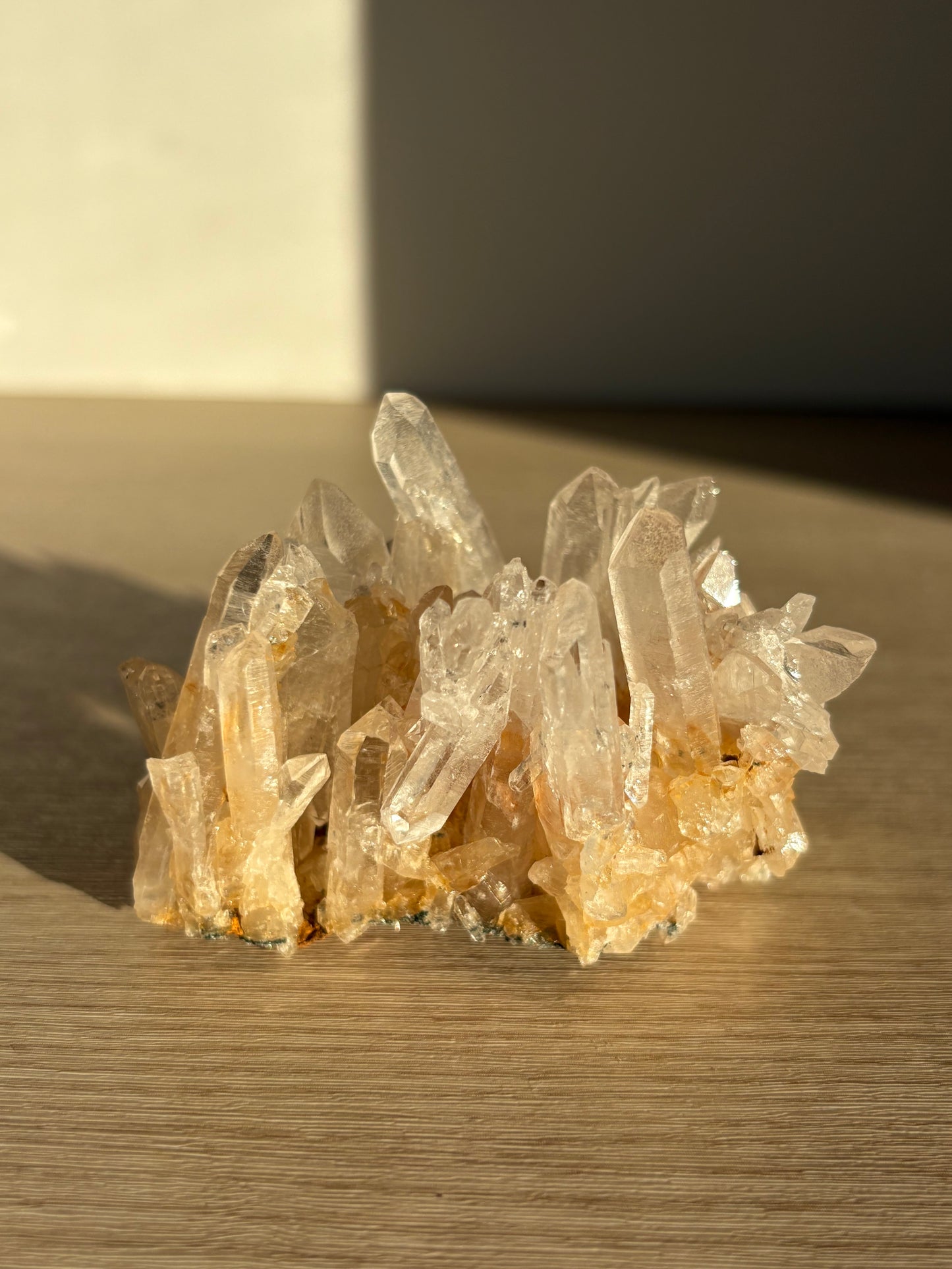 Colombian Golden Healer Quartz Cluster