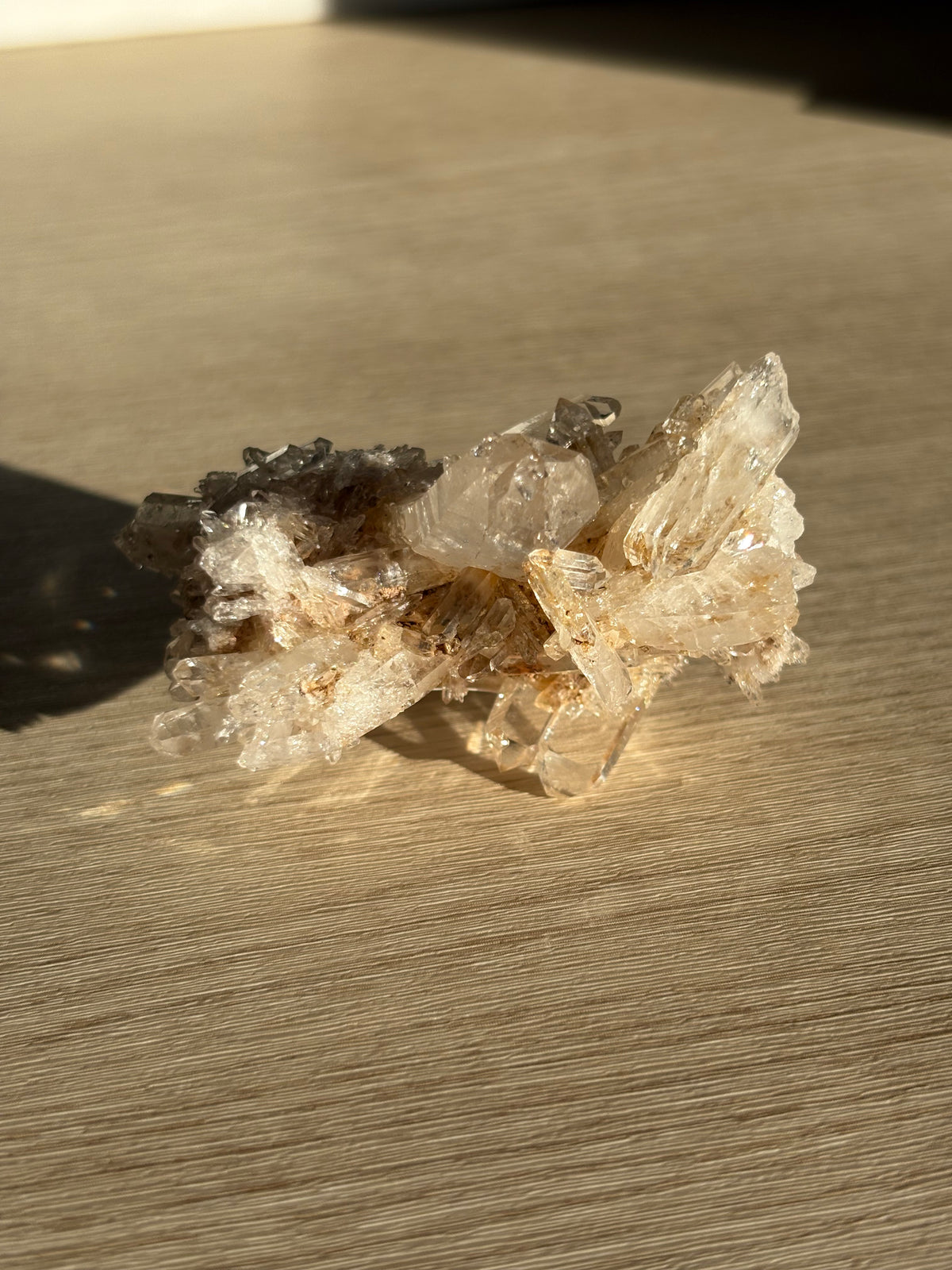 Colombian Quartz in natural sunlight