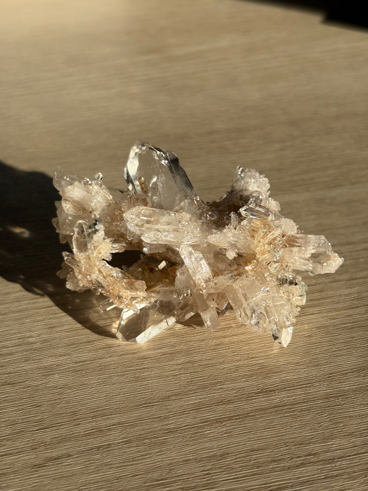 Colombian Quartz in natural sunlight
