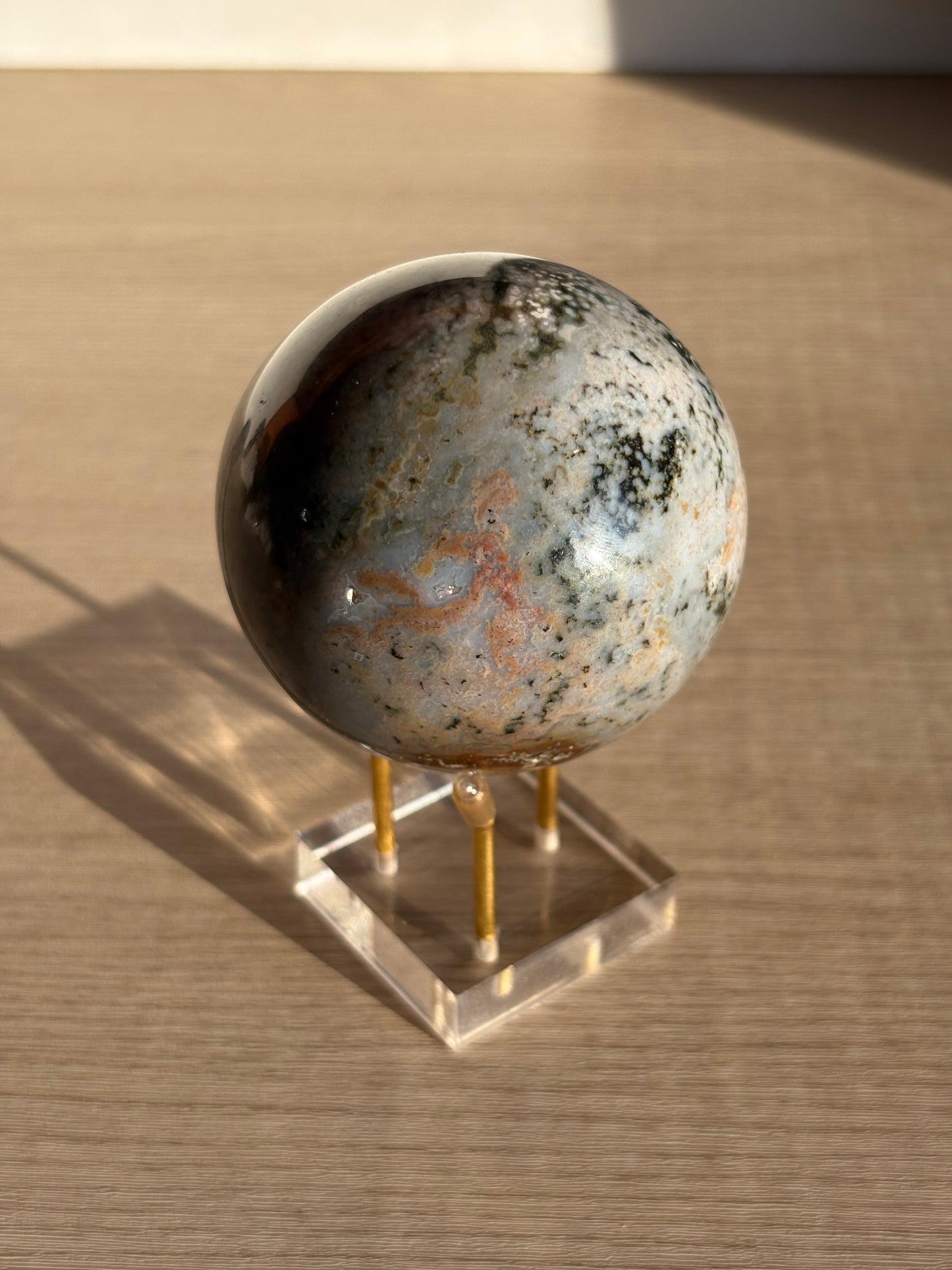 Ocean Jasper Sphere 002