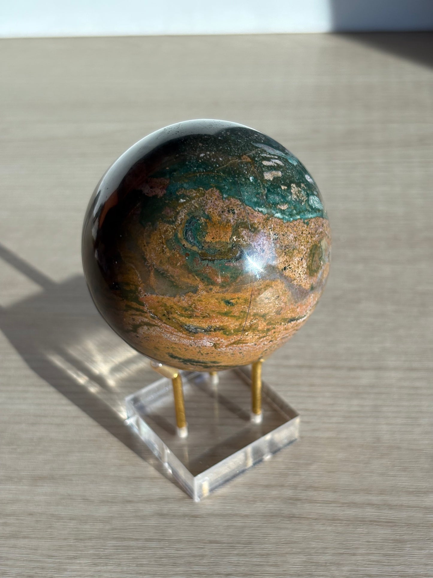Ocean Jasper Sphere