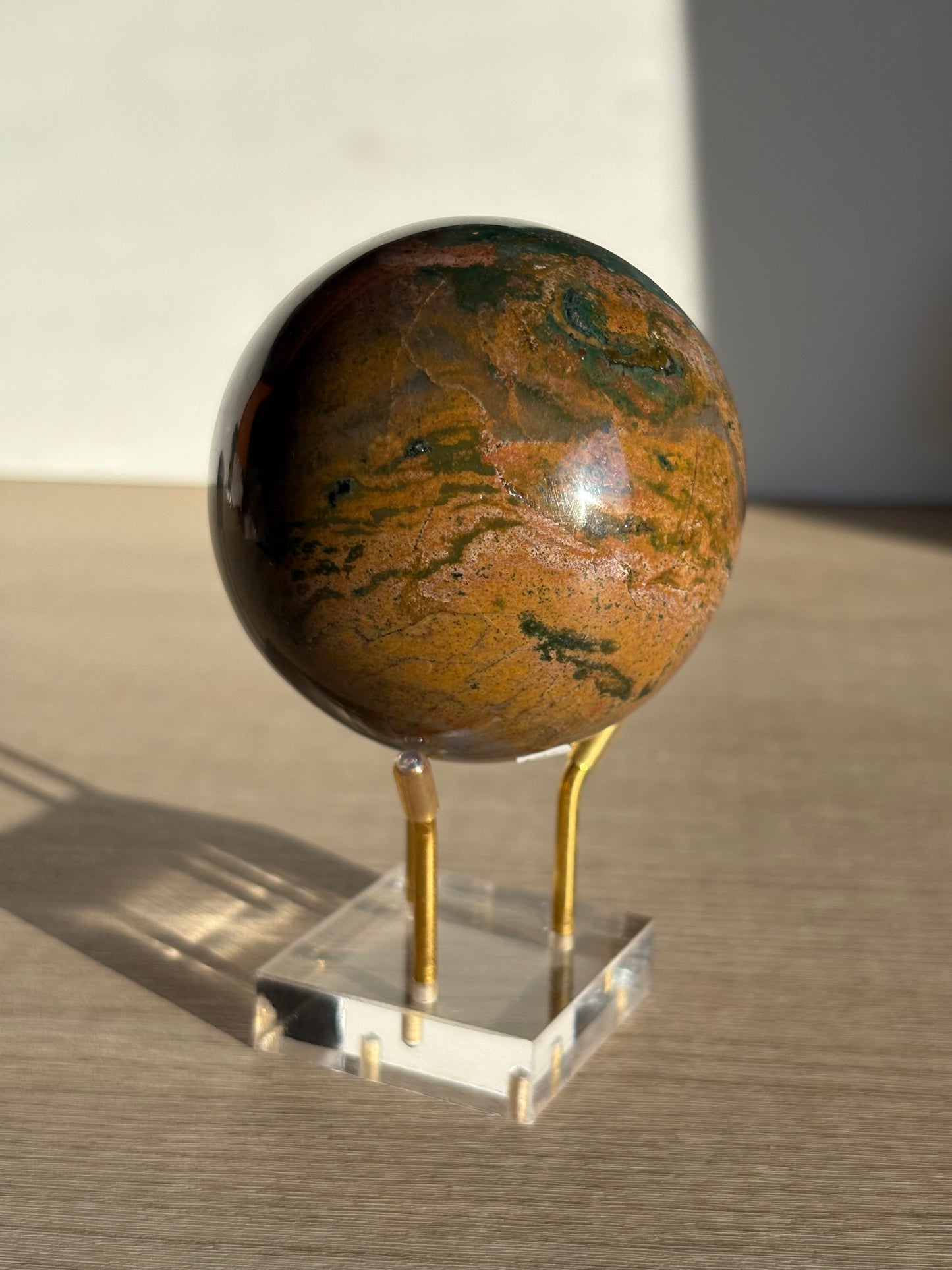 Ocean Jasper Sphere