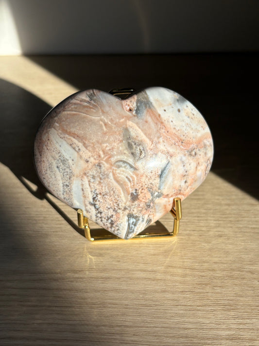 Ocean Jasper Heart