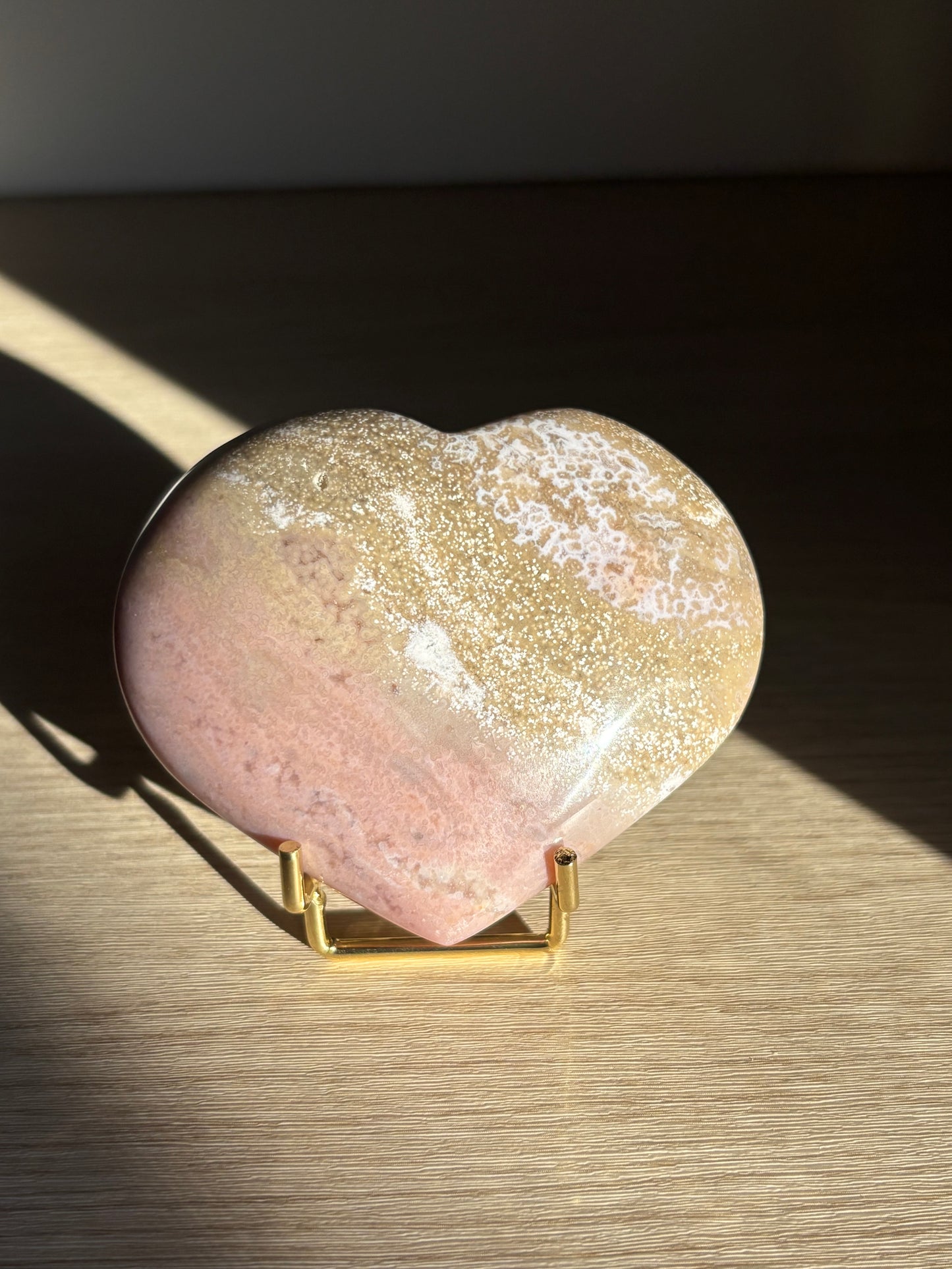 Ocean Jasper Heart