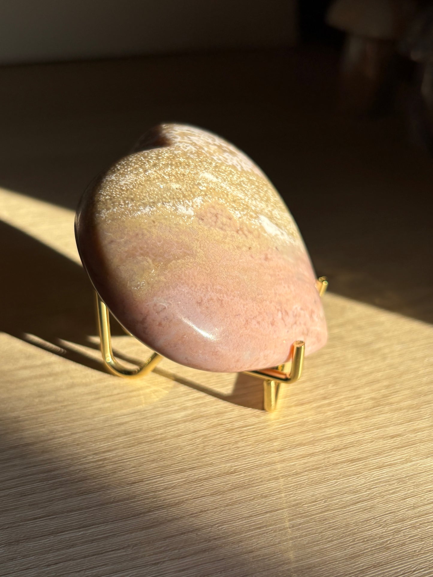 Ocean Jasper Heart