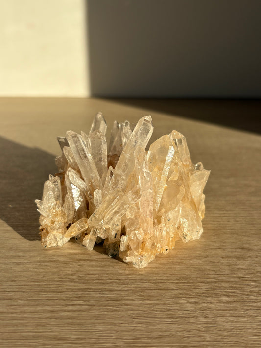Colombian Golden Healer Quartz Cluster