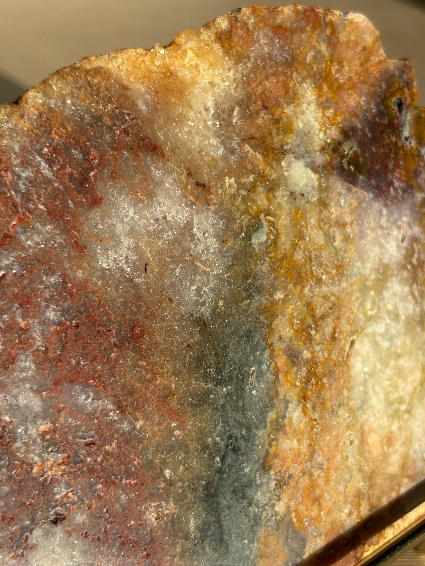 Quartz & Jasper Slab